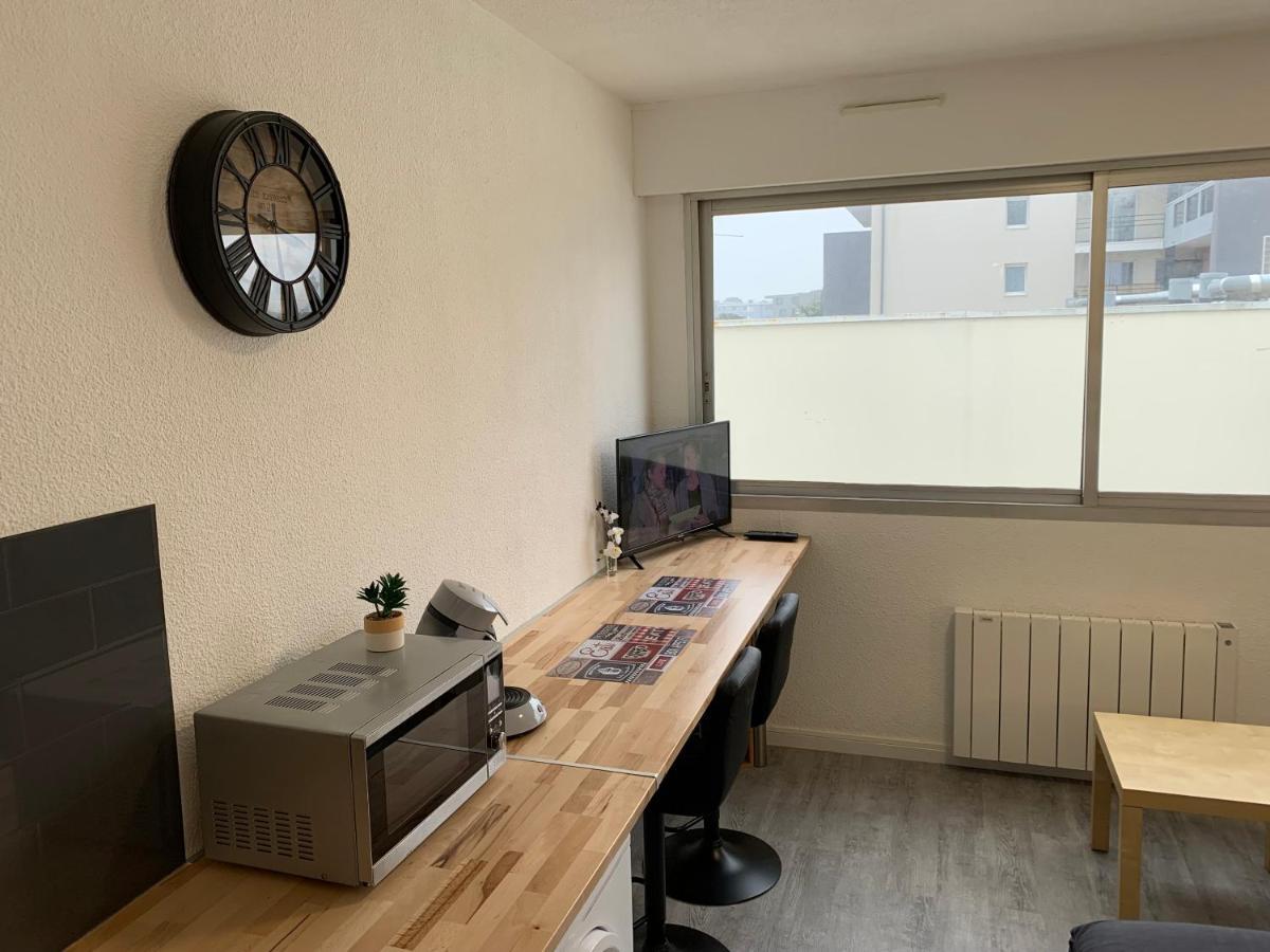 Studio Entierement Renove Avec Parking Gratuit Saint-Nazaire  Exteriör bild